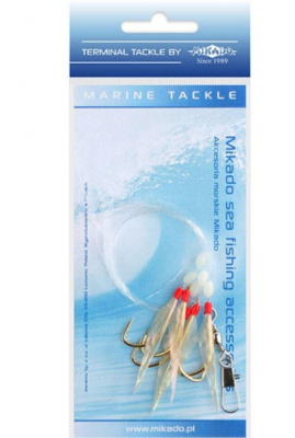 Подвеска морская Mikado Fish Skin Rig/Holo №04¶