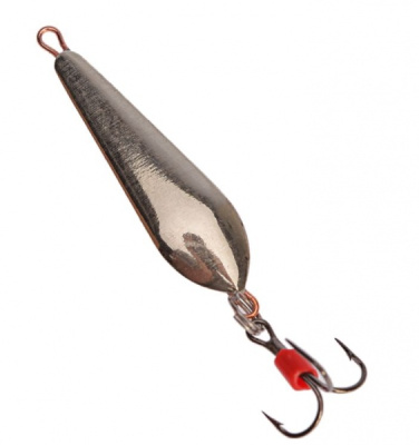 Блесна Пирс зимняя Окунёвочка двухсторонняя с подвесным тройником 3,8г Блесна Пирс зимняя Окунёвочка двухсторонняя с подвесным тройником 3,8г