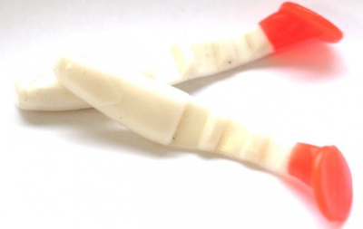 Приманка силиконовая Копыто №3 двухцветная