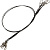 Набор поводков стальных Namazu Leader 1x7 Nylon Coated Black 15-20-25-30см 18кг