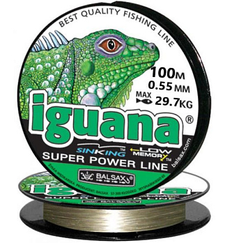 Леска Balsax Iguana 100м (0.55mm)