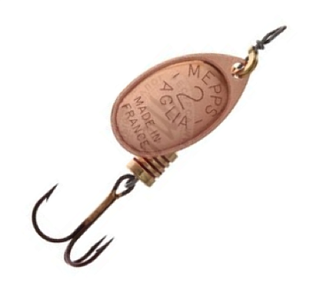 Блесна Mepps Aglia (№2, Copper, 4,5 г)