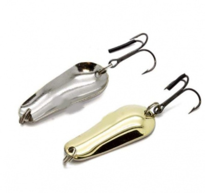 Блесна окуневая с 2-мя крючками №11 на блистере (Никель-Латунь-Медь) Блесна окуневая с 2-мя крючками №11 на блистере (Никель-Латунь-Медь)