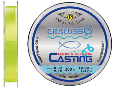 Леска Cralusso Long & Strong Casting 200м