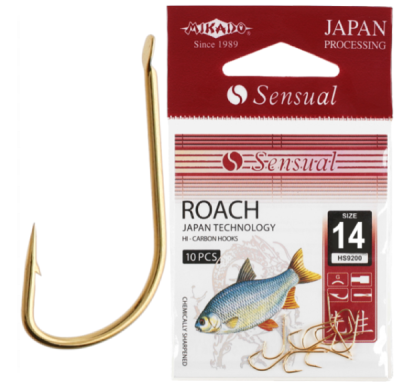 Крючок одинарный Mikado Sensual Roach G №14