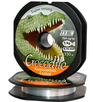 Леска Jaxon Crocodile Coated с флюорокарбоновым покрытием 150м (0.16mm)