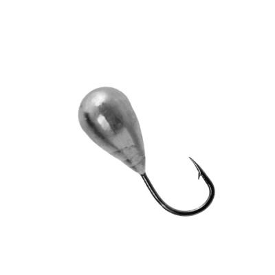 Мормышка вольфрамовая Lumicom Капля отверствие (гальваника), d 4,0мм (10шт)¶ Мормышка вольфрамовая Lumicom Капля отверствие (гальваника), d 4,0мм (10шт)¶