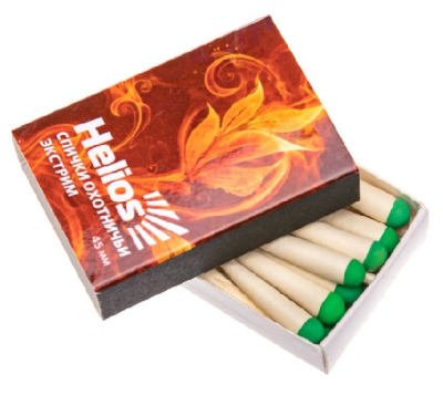 Спички Helios Экстрим охотничьи 45мм¶ Спички Helios Экстрим охотничьи 45мм¶