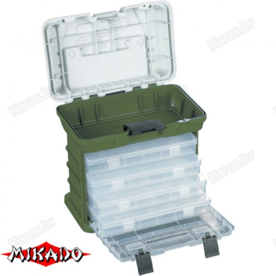 Ящик Mikado 28 х 18 х 27см зеленый Ящик Mikado 28 х 18 х 27см зеленый