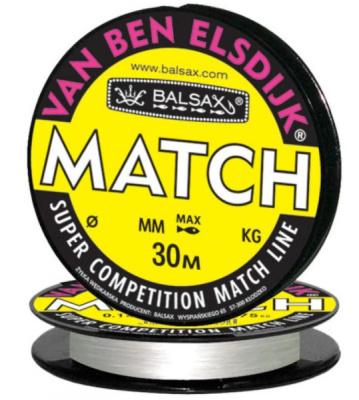 Леска Balsax Match Van Ben Elsdigk 30м