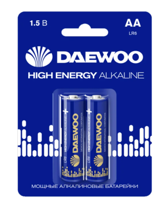 Батарейка Daewoo Energy LR06 BL2