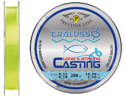 Леска CRALUSSO Long & Strong Casting 200m