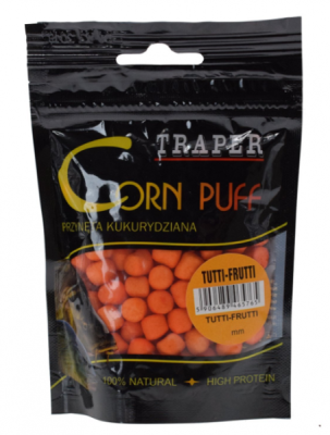 Приманка Traper Kukurydza в пакетах, 8mm, 20g, Puff Tutti–Frutti