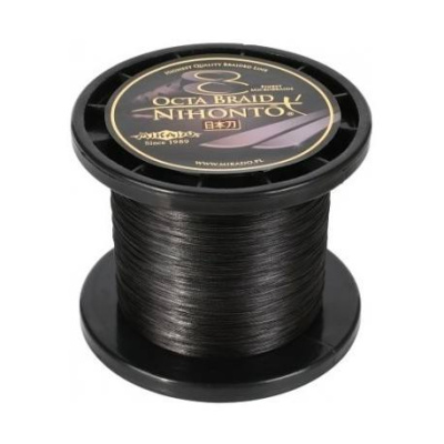 Плетеный шнур Mikado Nihonto Octa Braid Black 1000м