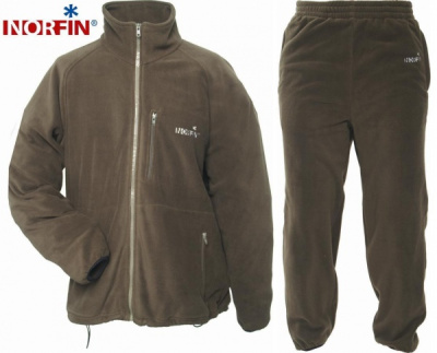 Костюм флисовый зимний Norfin Mild Line, XL, (326004-XL)