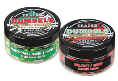 Бойлы Traper Duoco Sinking Halibut Czosnek тонущие 8-10мм 50г¶