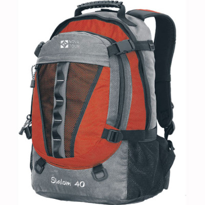 Рюкзак "Слалом 40" серый/терракотовый N
