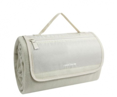 Плед для пикника Biostal с влагозащитным и теплоизоляционным слоем бежевый 130*170см