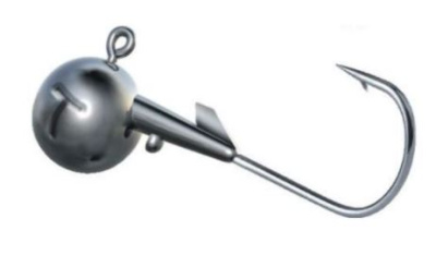 Джиг- головка Traper Big Power Black, № 6/0, 25g, (10шт)