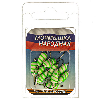 Мормышка фосфорная Lumicom №3  (№6, Green)