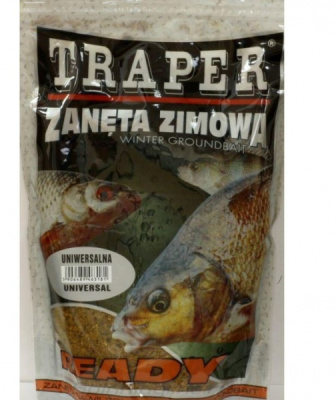 Прикормка TRAPER зимняя Ready, 0.75kg, Uniwersalna Прикормка TRAPER зимняя Ready, 0.75kg, Uniwersaln