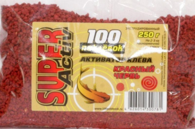 Активатор клева сухой 100 ПОКЛЕВОК Super Activ, 250g Активатор клева сухой 100 ПОКЛЕВОК Super Activ, 250g