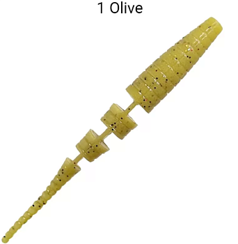 Приманка силиконовая Crazy Fish Polaris Floating 3" 6,8см (24-68-1-6-F)