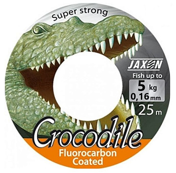 Леска Jaxon Crocodile Coated с флюорокарбоновым покрытием 25м (0.16mm)