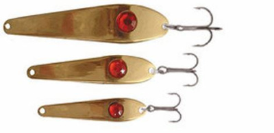 Блесна вертикальная зимняя Lucky John Fin Model A с тройником 9г G