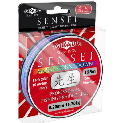 Плетеный шнур Mikado Sensei Mark-Countdown, 125m Плетеный шнур Mikado Sensei Mark-Countdown, 125m