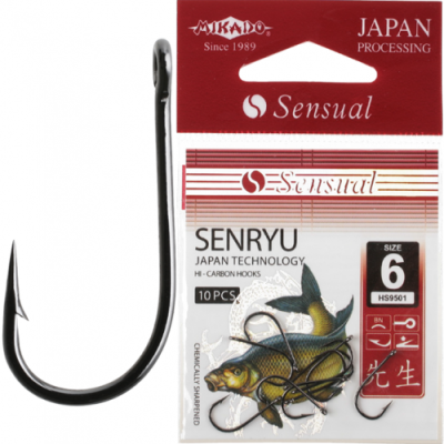 Крючок одинарный Mikado Sensual Senryu BN №10