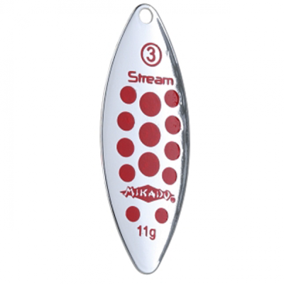 Блесна вращающаяся Mikado Stream Silver/10 №1 4г