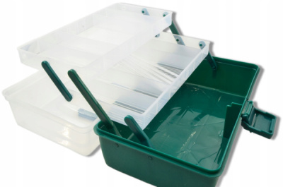 Ящик Mikado (ABM 304), 30*17*14см, зеленый