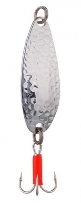 Блесна колеблющаяся Mikado Hammer (Old Silver), №5, 30g, 7.6cm, (5шт/уп.)