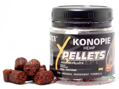 Пеллеты Traper, 16mm, 100g, Konopie¶ Пеллеты Traper, 16mm, 100g, Konopie¶