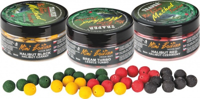 Бойлы-мини Traper Method Feeder, 9mm, 50g, Dzika róża