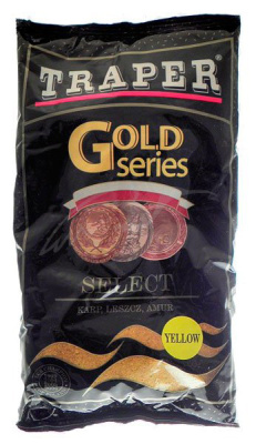 Прикормка Traper Gold Series, 1kg, Select Yellow
