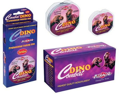 Леска Mikado Dino Combat 150м Леска Mikado Dino Combat 150м