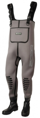Вейдерсы SPRO 5mm Neoprene Chest Wader Rubber Boots, р.46 (7210-046)