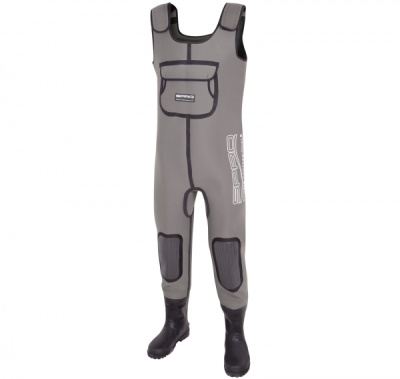 Полукомбинезон SPRO Chest Wader Rubber Boots 5mm Neopren, р.43 Полукомбинезон SPRO Chest Wader Rubber Boots 5mm Neopren, р.43