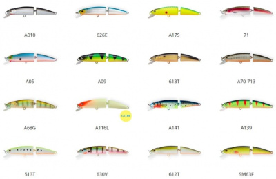 Воблер Составной Strike Pro Minnow Jointed SM плавающий 90мм 8,6г