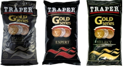 Прикормка Traper Gold Series, 1kg, Expert Red