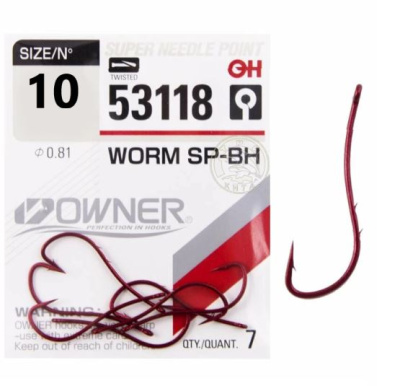 Крючки Owner 53118, №10 Крючки Owner 53118, №10