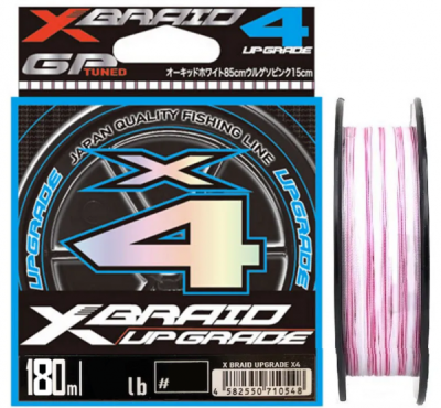 Плетеный шнур Ygk X-Braid Upgrade X4 180м Плетеный шнур Ygk X-Braid Upgrade X4 180м