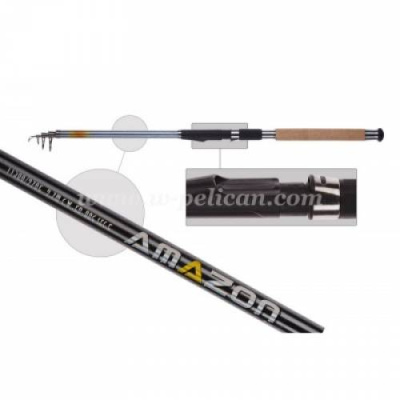 Удилище болонское Amazon, 6.00m, 10-40g (уголь) Удилище болонское Amazon, 6.00m, 10-40g (уголь)