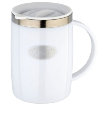 Термокружка Biostal 0,50л с крышкой цветной пластиковый корпус