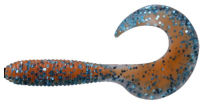 Приманка силиконовая Relax Twister vr Laminated Core 4’’ 