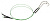 Набор поводков стальных Namazu Leader 1x7 Nylon Coated Green 15-20-25см 18кг
