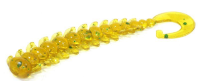 Приманка силиконовая AIKO Ribbed Worm 2", 50mm, 0.35g (10шт)