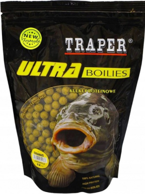 Бойлы Traper Ultra Ananas 12мм 1кг